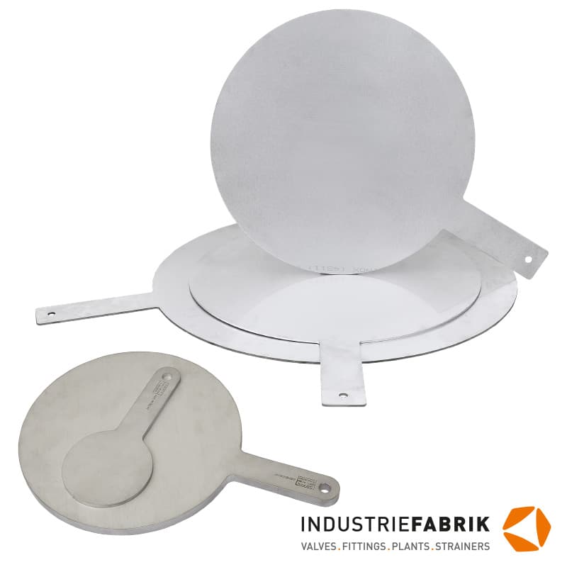 Industriefabrik basket strainer DIN2626 spade flange stainless steel trade manufacturer store buy