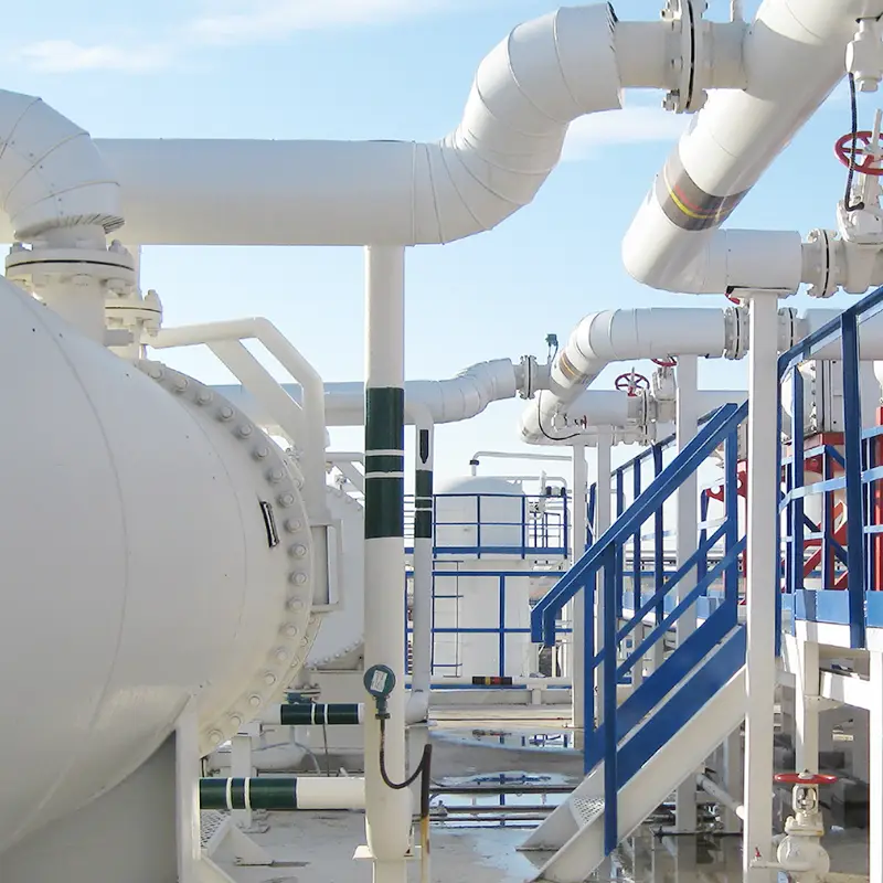 Gases and nitrogen as an application for gas strainers in industrial plants and pipelines