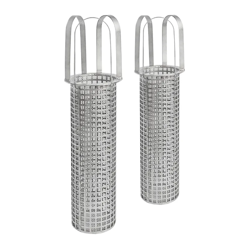 Stainless steel strainer element as a spare part for the duplex strainer