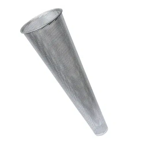 Conical replacement screen for Y strainers of Y-pattern design