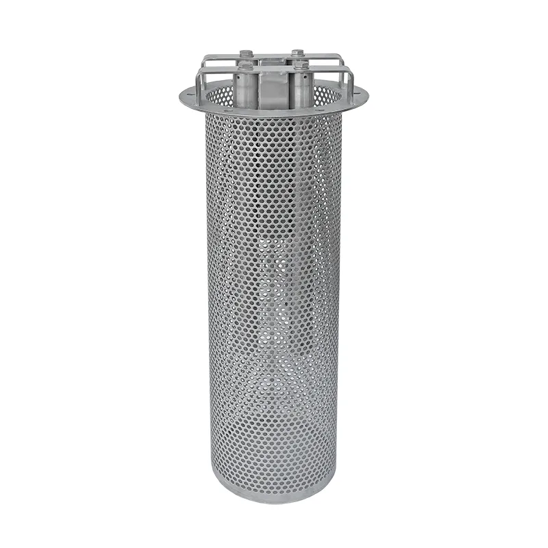 Strainer elements with magnetic rods for simplex and duplex strainers