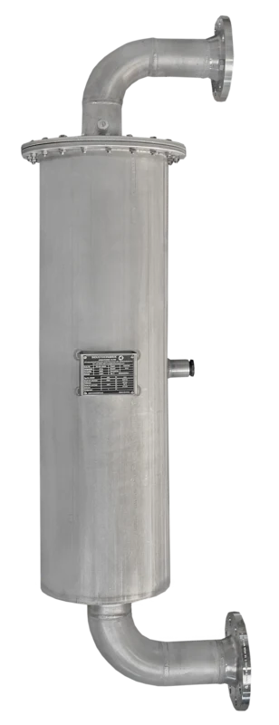 Activated carbon filter DN80 in stainless steel for industrial filtration