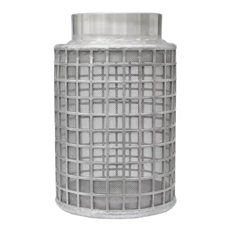 Stainless steel strainer element for the pot type strainer