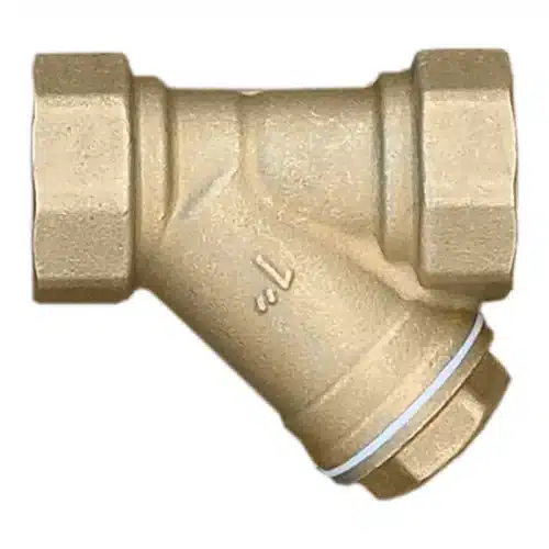 Compact Y strainer DN25 PN16 in brass and gunmetal for small nominal sizes