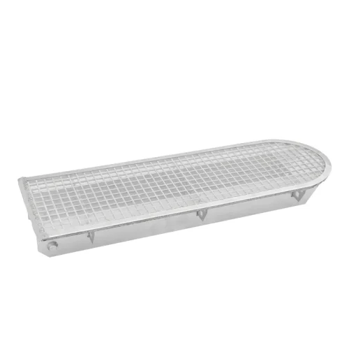 Stainless steel flat screen as a flat screen plate, made in the required shape and the right mesh size