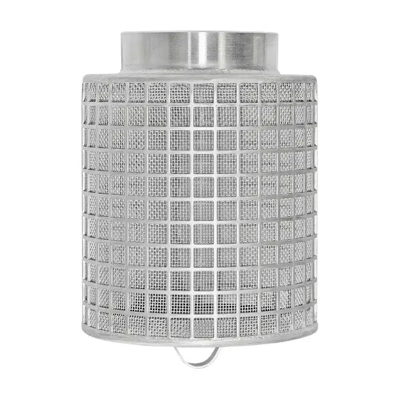 Stainless steel round screen as replacement screen and strainer element for the pot type strainer