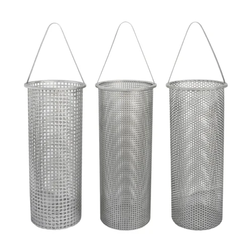 Strainer elements as spare parts for simplex and duplex strainers, to fit the existing housing