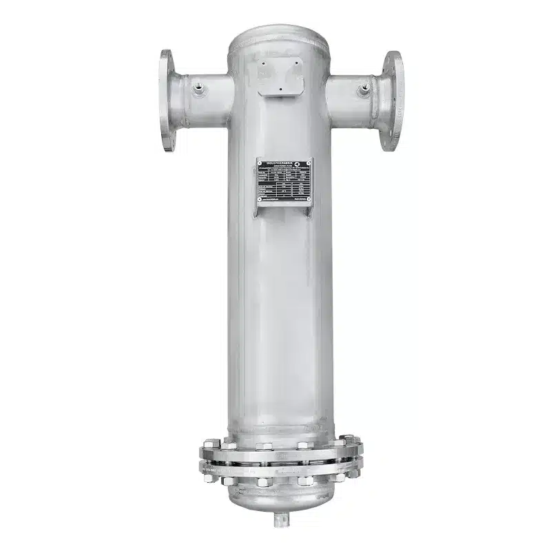 Cartridge filter vessel in stainless steel in pot type strainer design to hold filter candles and filter cartridges