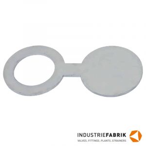 Push-in washer - Spectacle blind disk Type US made of stainless steel to DIN 2626, various nominal sizes (DN) and nominal pressures (PN) in stock - buy in online store, direct manufacturer and distributor